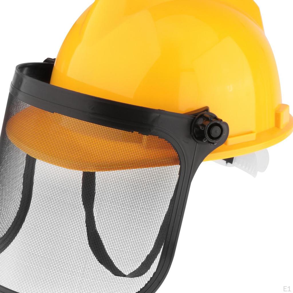 Forestry Helmet Face Versatile Protection Gear Equipment Hardhat Guard for Whacking Eating