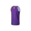 Li-Ning CBA Series Professional Basketball Beijing Team Quick-Dry Cool Basketball Vest Men Tops Iron-Blue Purple AAYT893-1