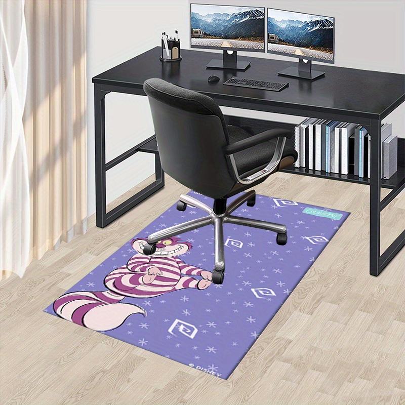 

Office Rug Cheshire Cat, Wonderland theme 3D Printed Anti-Slip Rug-Machine Washable for Living Room 60cm by 90cm