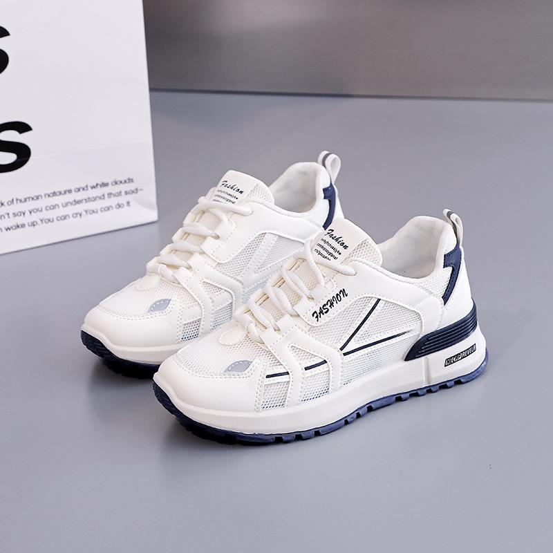 Platform-soled Forrest Gump shoes for women's 2025 spring new breathable Korean college style student leisure sports board shoes for women 8960