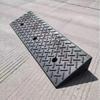 Uphill Assist Rubber Curb Ramp for Cars: Triangular Climbing Pad