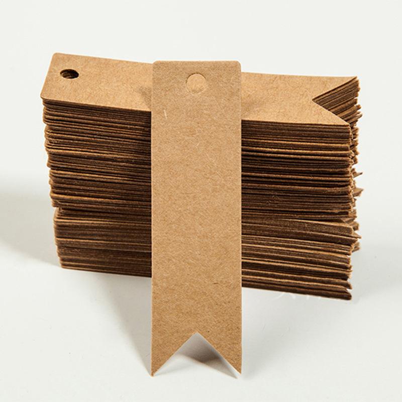 50-100pcs Gold Stamping Thank You Paper Card Tags Black White Black Handmade Gift Wrapping DIY Jewelry Packing Wholesale