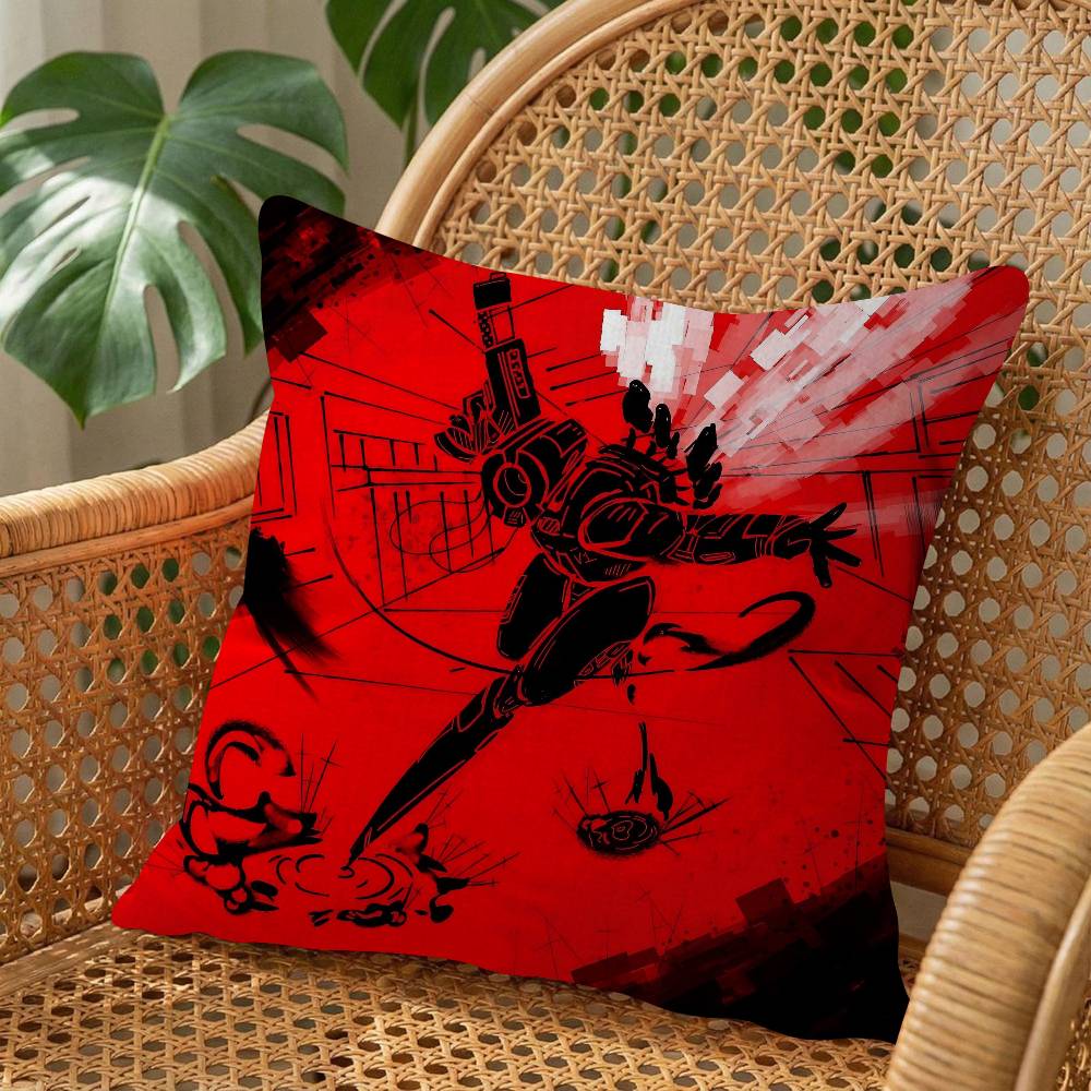 Ultrakill Shooting Game Pillow Gift Home Office Decoration Bedroom Sofa Car Cushion Cover Case 45x45