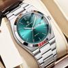 Fashion Quartz Ladies Watch Stainless Steel Date Week Woman's Wristwatch Waterproof Luminous Business Watches For Men Couples