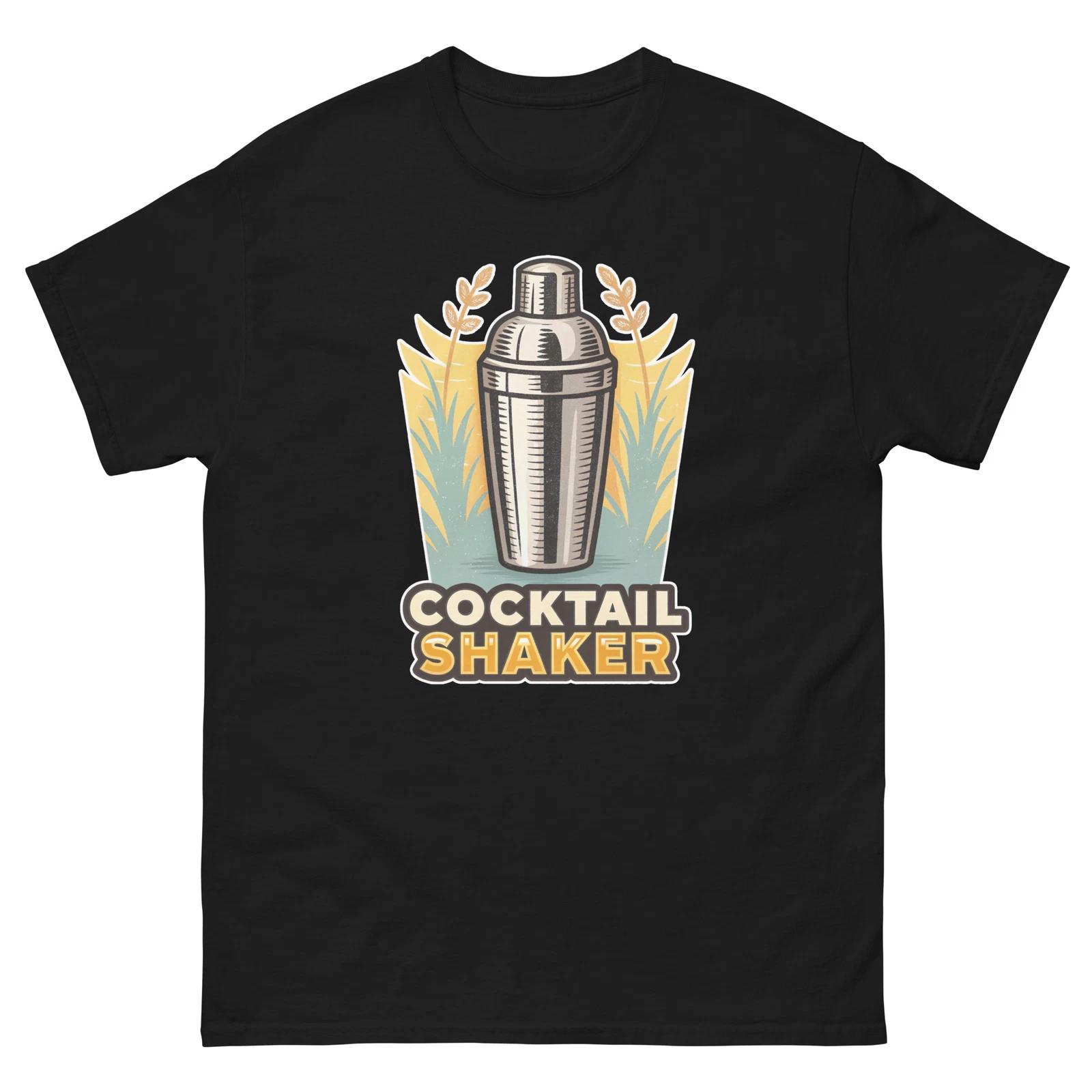 

Cocktail Shaker Party Supplies Items Birthday Event T-Shirt S