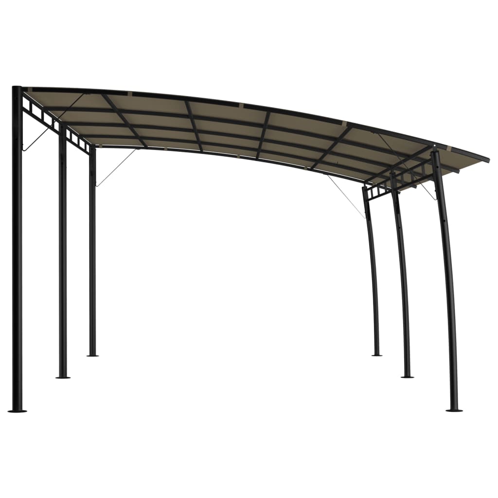 Garden Sun Shade 6 X 3 X 2.55 M Taupe