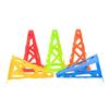 10Pcs 23cm Football Traffic Marker Cones Set for Basketball, Indoor Outdoor Game