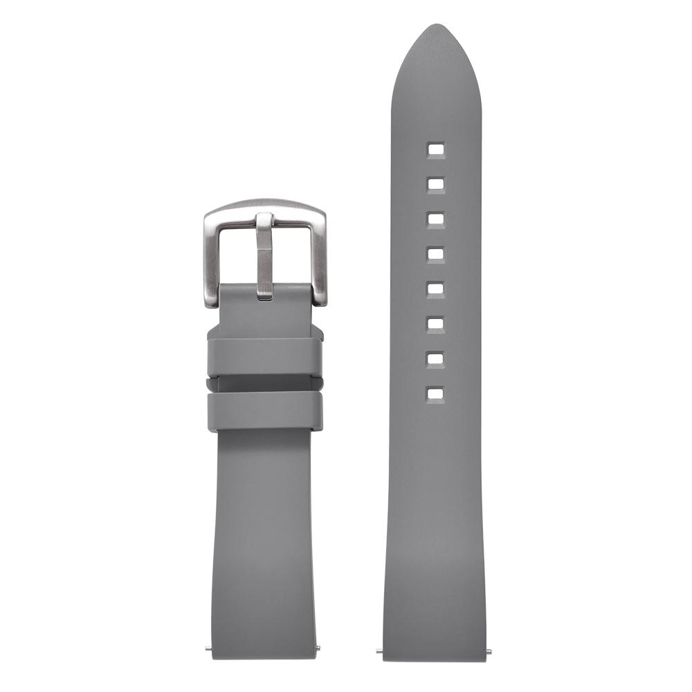 Klassisches FKM-Gummi-Uhrenarmband 18mm 19mm 20mm 21mm 22mm 23mm 24mm Schnellverschluss Wasserdicht Tauchen Fluorkautschuk-Uhrenarmband