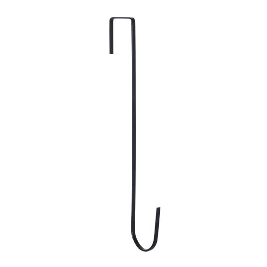Front Door Christmas Hook Wreath Hanger Strong Load-bearing Rustproof Ultra-Thin Design Easy Installation Halloween Decoration Holder