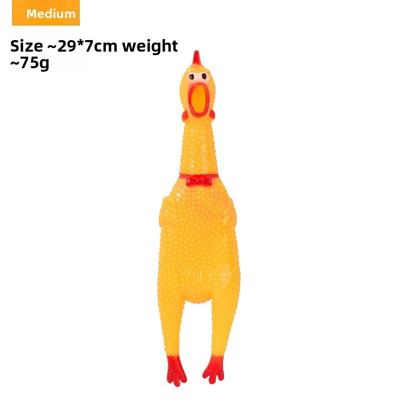 Pet Toy "pirate Chicken" Crying Sound Toy, "chicken Stress Relief Toy", "dog Screaming Toy", "chicken Vocalizing Toy"