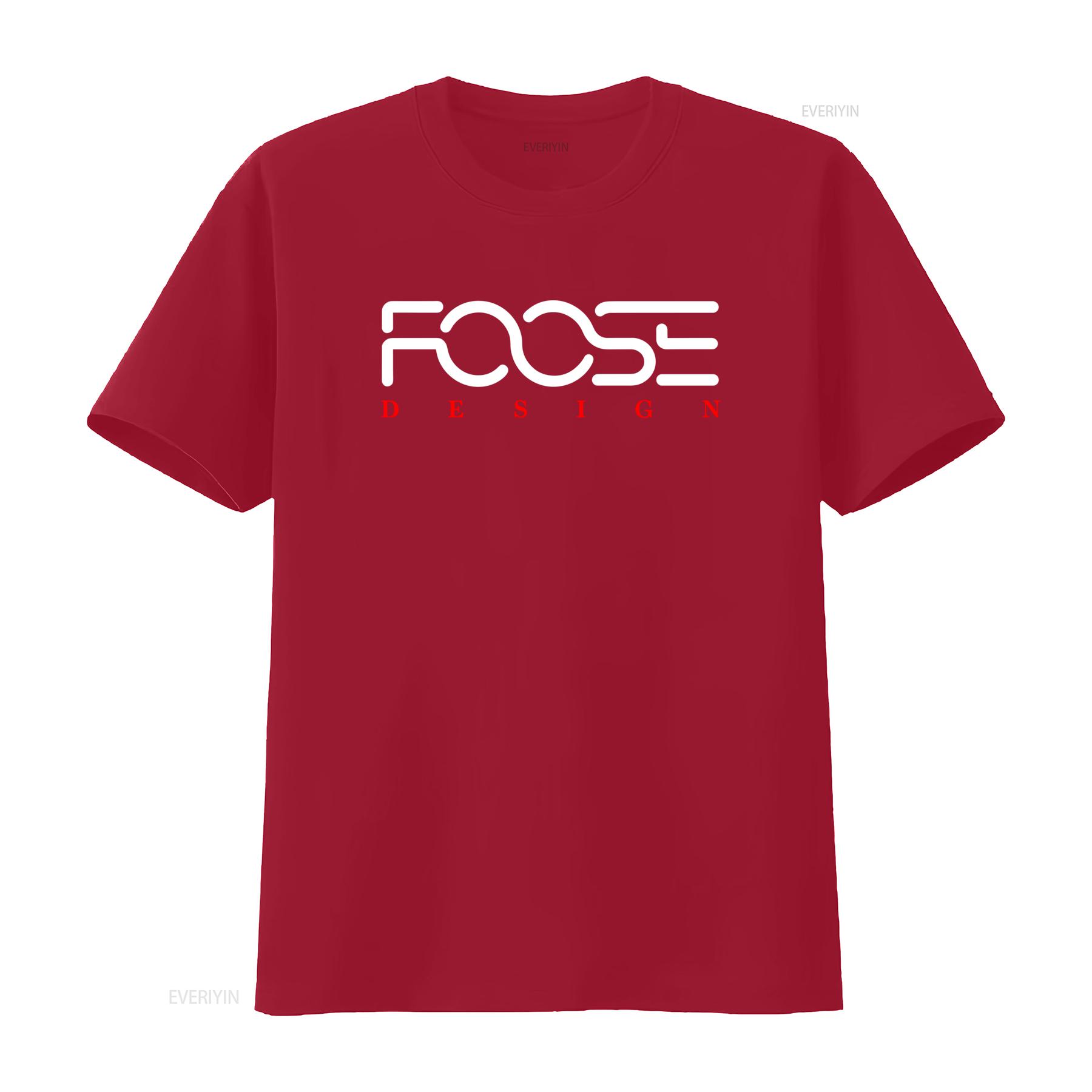 

FOOSE DESIGN T Shirt Overhaulin Print Mens Fashion vintage Washed fashion Versatile streetwear Casual Slightly Soft S