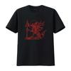 Unisexs Saint Asonia Dragon Print T Shirt Small Black Gothic Design Vintage Comfortable Designer Clothes Unisex Versatile