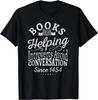 Books Helping Introverts Avoid Conversation Funny Gift Unisex T-Shirt