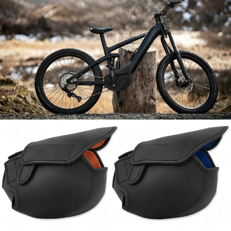 Electric Scooters Motor Guard Neoprene Sleeve For E Bike Motor Housing Waterproof Dustproof Anti Tear Lightweight Quick Install Double Color Option