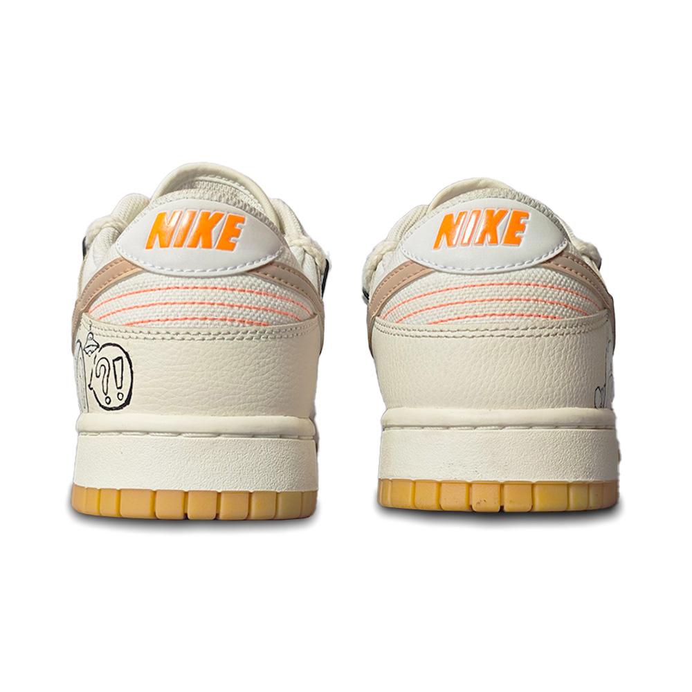 Nike Dunk Space Bunny Tendenza Moda Ammortizzazione Resistente all'Abrasione Ammortizzazione, Resistenti all'Usura Scarpe da Skateboard Basse FJ5475-100(Team307-2)