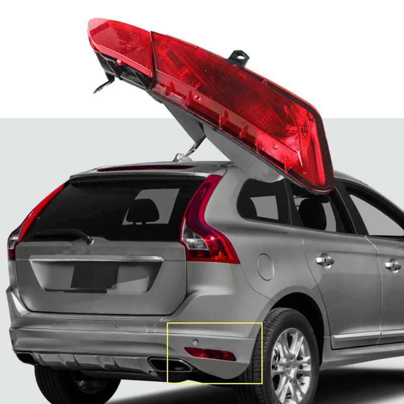 For Volvo XC60 2014 2015 2016 2017 left/right side Rear Bumper Tail Light Shell without bulbs car accessories 31353285 31353286