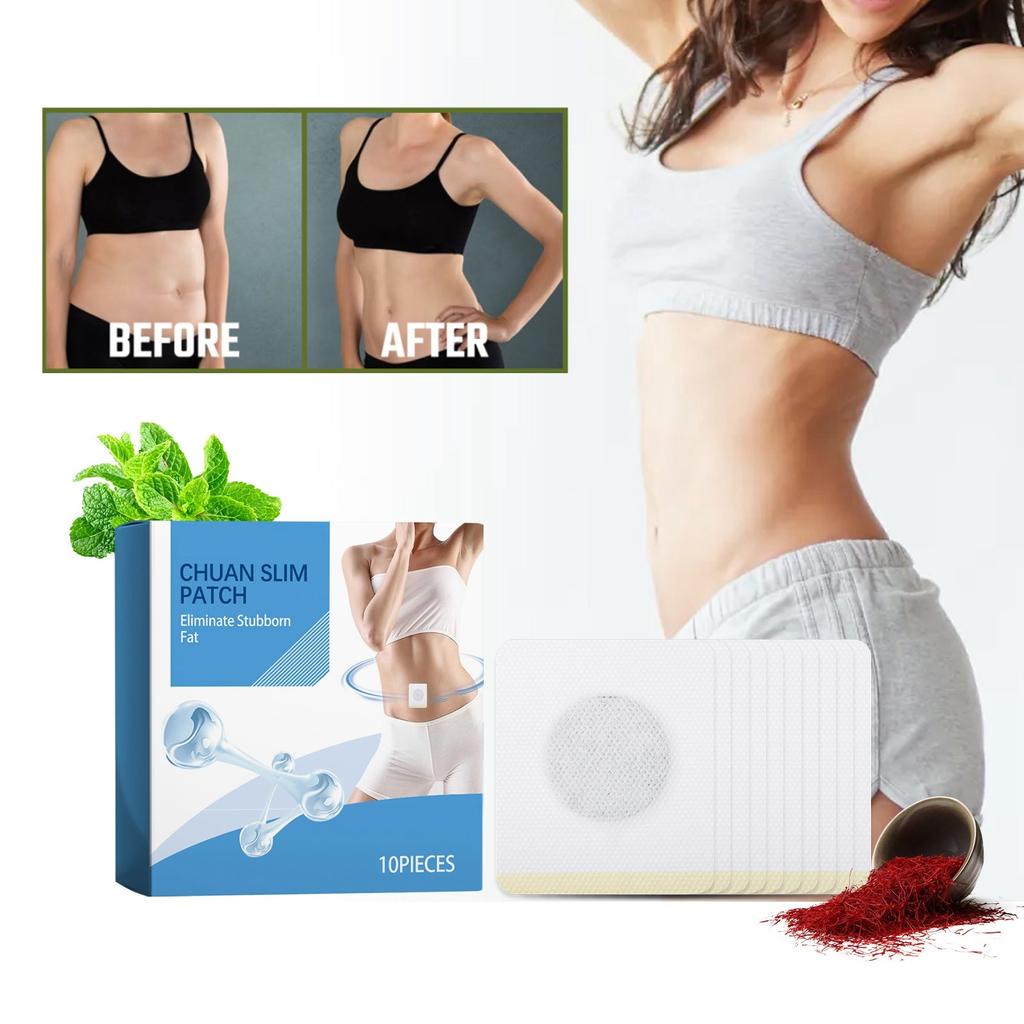 Chuan Slim Patch,Slim Patch,Slim Patch For Lose Weight,Body Shaping Patch Easily Shapes Healthy Life Promote Metabolism Body Conditioning Care Patch