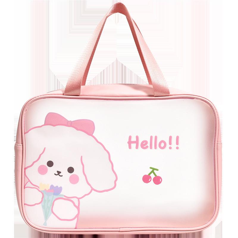 Transparent Necessary Cosmetic Bag Transparent Travel Organizer Small Medium Large Toiletry Bags Makeup Pouch Storage