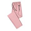 Damen Casual Hose mit elastischem Bund und Taschen, Kordelzug, verstellbare Passform, leichte gerade Hosen für den täglichen Gebrauch
