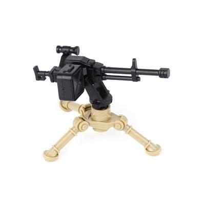 Military Plastic Weapons Mortar M2 Heavy Machine Gun MK19 Grenade SWAT Pack City Bricks Minifigurine Building Block Children Toy