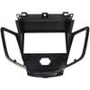 Accessories Double Din Fascia for Ford Fiesta 2008-2017 Panel Dash Mount Installation Trim Kit Face Black Frame Replace