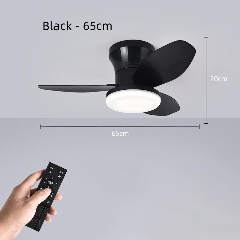 25 Inches/36 Inches Household LED Ceiling Fan Light 6 Levels Adjustable Frequency Conversion Electric Fan Lamp