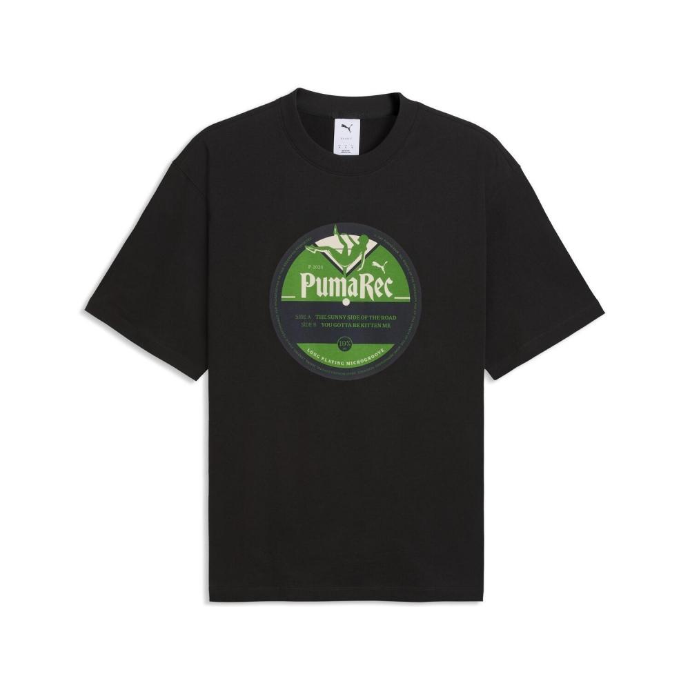 Футболка PuMa M Graphic Record 635699 01bk S