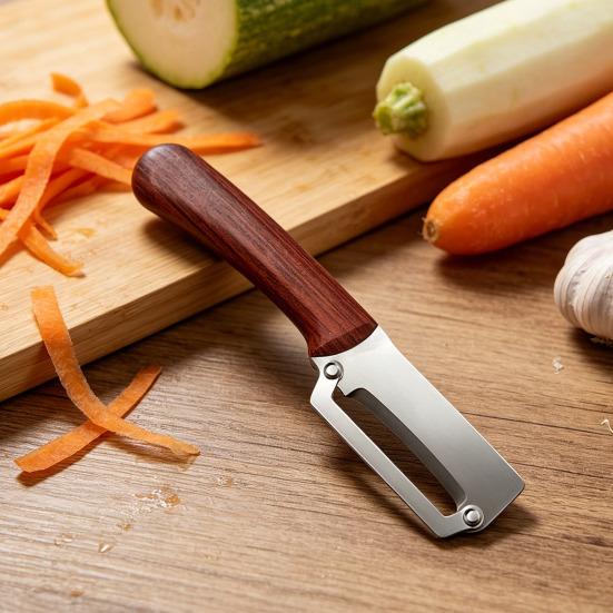 Yousheng Vegetable Peeler with Comfortable Non-Slip Handle, Labor-Saving Sharp Blade Fruit Peeler for Thick-Skinned Fruits And Vegetables,