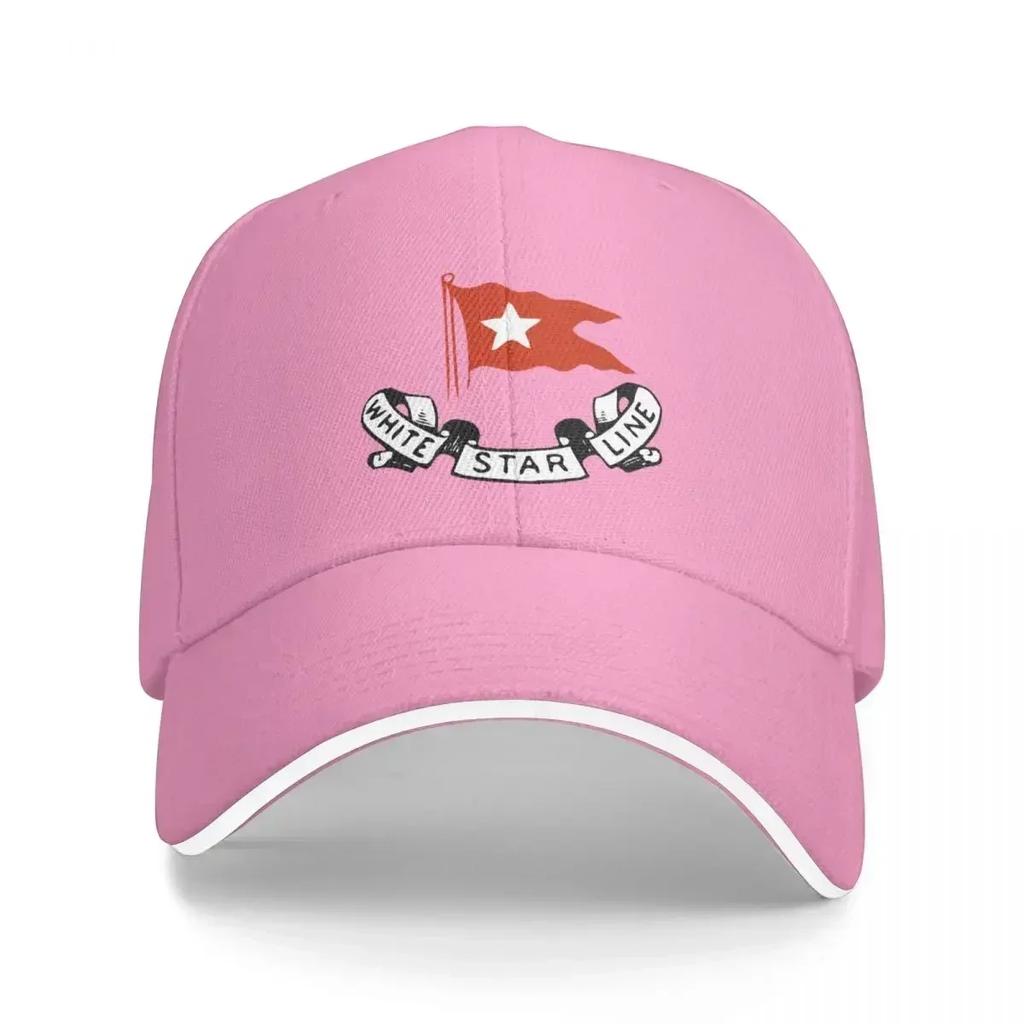 White Star Line Baseball Cap Adjustable Military Cap Unisex Visor Beach Outing Women Unisexs