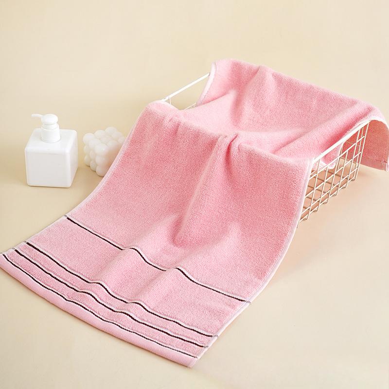 Pure Cotton Towels Face Towels Plain Color Broken Hotel Soft Household Water Absorption Thickened Cotton