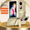 Mechanical Legend Series for Huawei P50 Pocket Electroplating Case Hinge Kickstand PC Cover