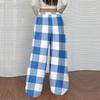 Women's Casual And Fashionable Printed Elastic Waist Loose Wide Leg Pants