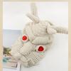 Halloween Funny Hat Knit Dragon Head Shape Hat Fun Crazy Hats Christmas Accessory Carnival Party Cute Hat for Adults