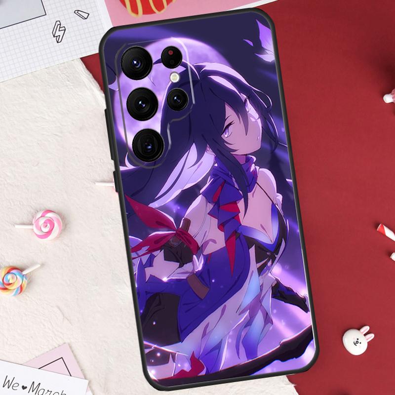 Seele Honkai Star Rail Case For Samsung Galaxy S24 FE S20 FE S21 S22 S23 S25 S26 Ultra S10 Plus S25 FE Cover Shell