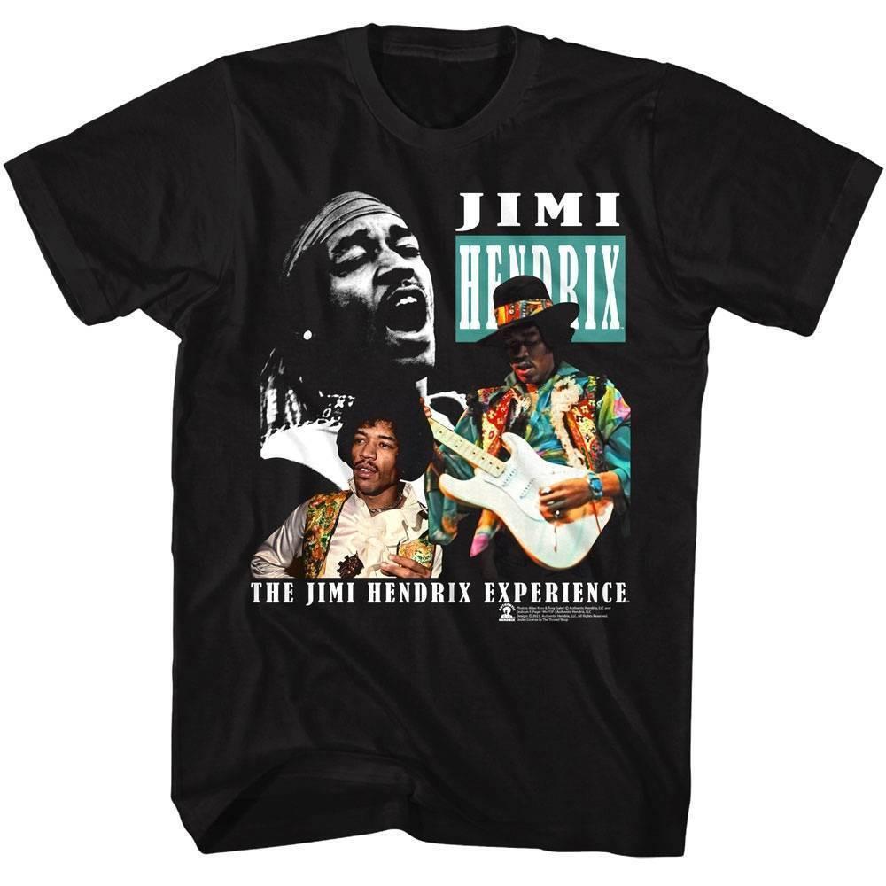 Jimi Hendrix Triple Threat Men T Shirt M