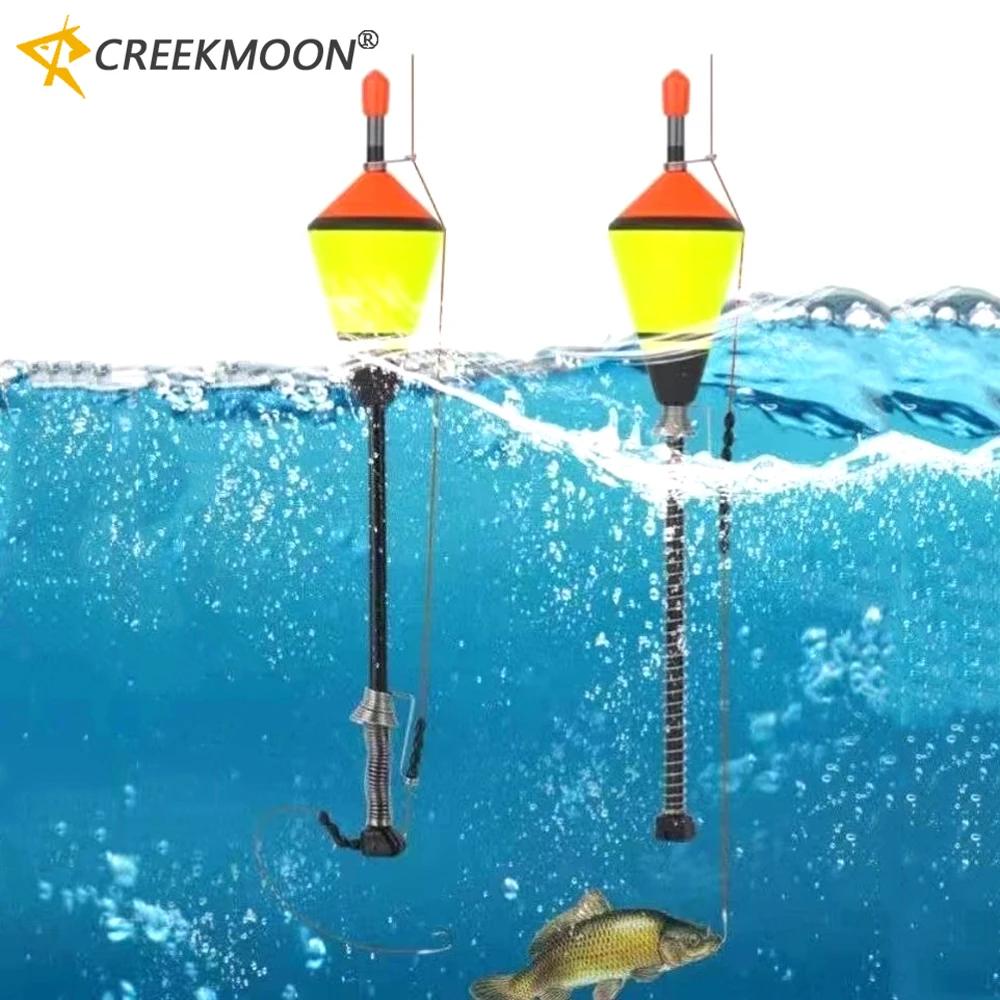 Spring Automatic Fishing Float Bite Alarm Alert Portable Long Angling Sea Carp Fishing Bobber Set Tackle Tools Gear for Fish 260319