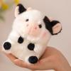 Cute Cartoon Panda Plush Toy Pendant Keychain Kawaii Stuffed Animals Keychain Novelty Backpack Decoration Accessories Gifts