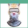3d Animal Pattern Face Mask With Sun Protection For Outdoor Water Activities