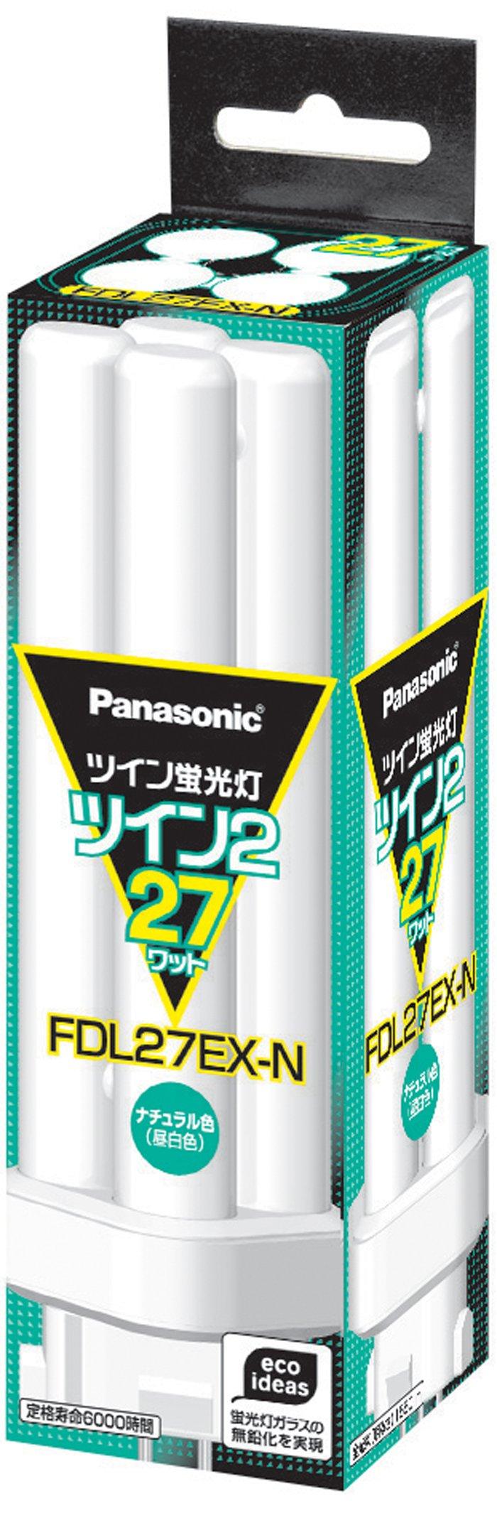 

Panasonic Twin Fluorescent Light 27 Type Twin 2 Parlook Color FDL27EXN
