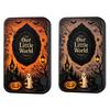 DIY Mini Po Frames Silhouette Tin Box Halloween Miniature Picture Display Storage Container