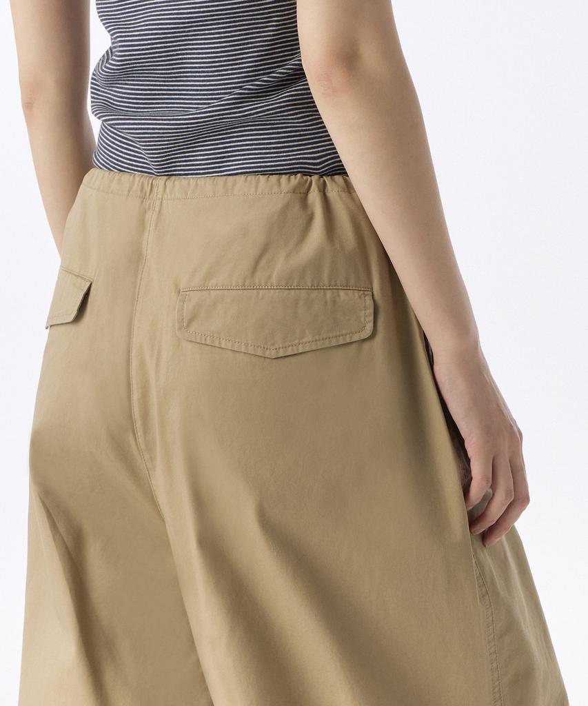 MUSINSA STANDARD WOMAN Women'S Cotton Parachute Pants [Beige]