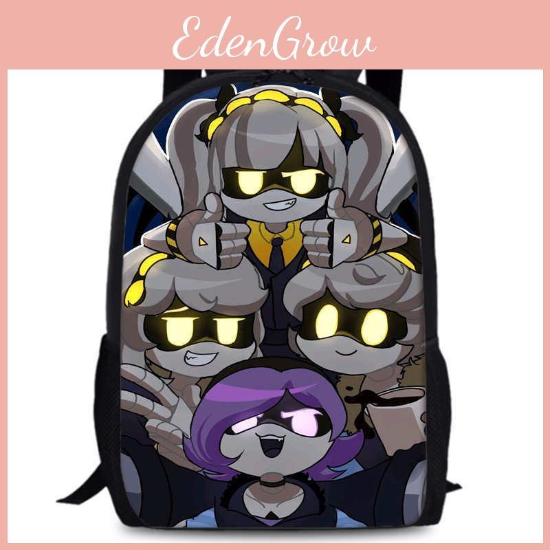Anime Drones Murder Backpack Oxford Spacious School Bags For Gifts Children