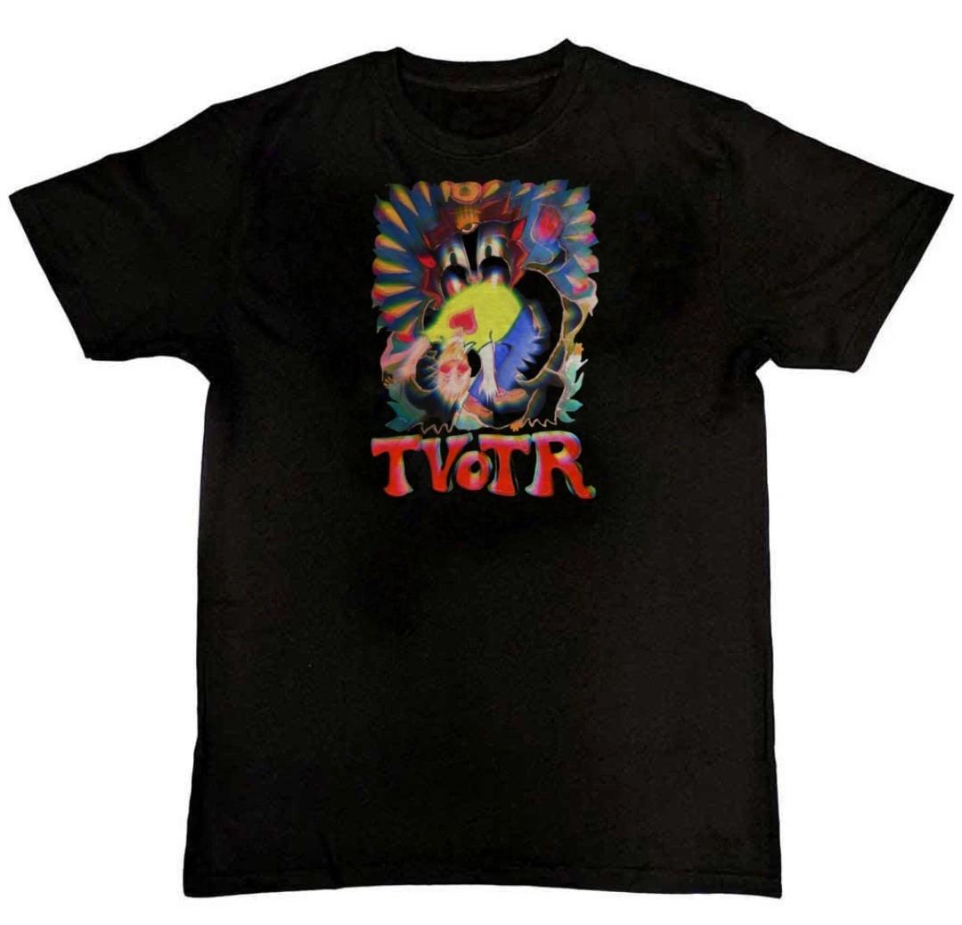 TV On The Radio Psychedelic Graphic Print Mens T-Shirt S