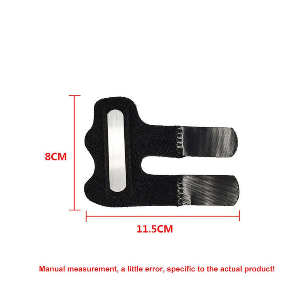 1Pcs Adjustable Finger Splint Brace Built-in Aluminum Alloy Mallet Finger Brace for All Fingers Tendon Release Pain Relief