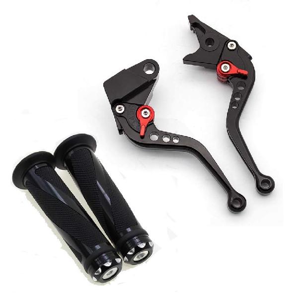 

Krace Motorcycle Clutch Brake Levers Set Fit For Yamaha YFM 700R Raptor 700 2008 2009 2010 2011 2012 2013 2014 2015 2016 2017 2018 Adjustable w. 7/8 чёрный