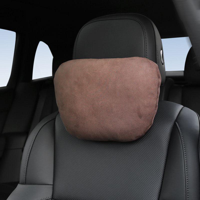 Nikke Car Headrest Pillow for Maybach S-Class, Mercedes & BMW - Neck & Lumbar Support Standard