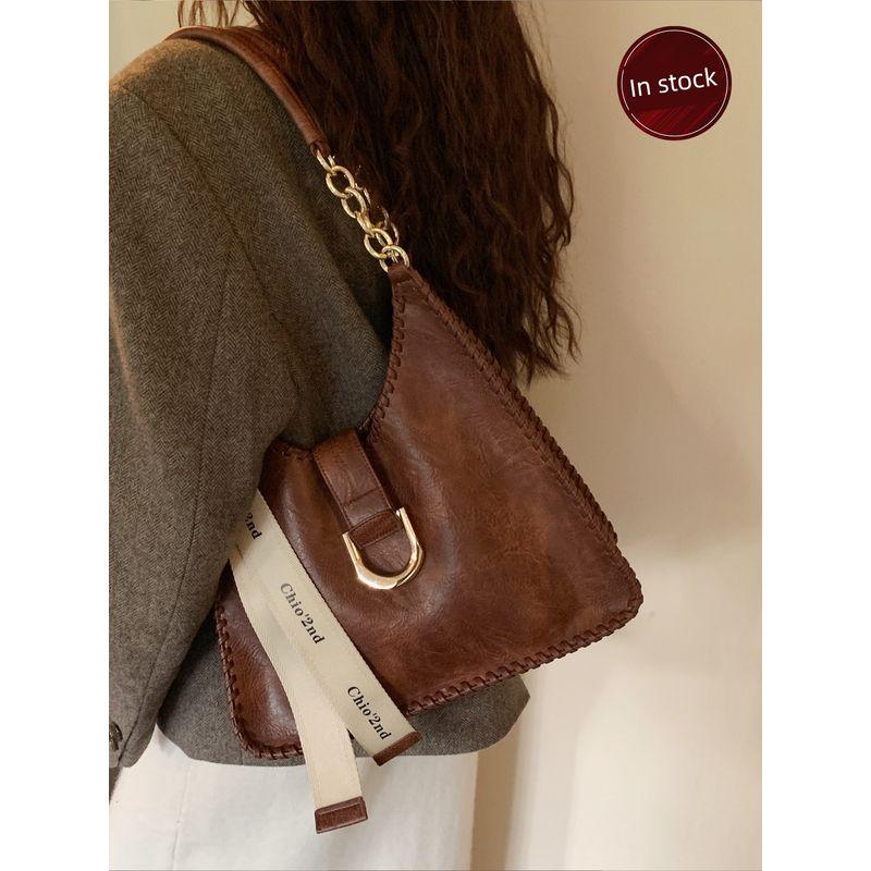 

South Wind Chio2nd Egypt Niche Style One Shoulder Bag Caramel color