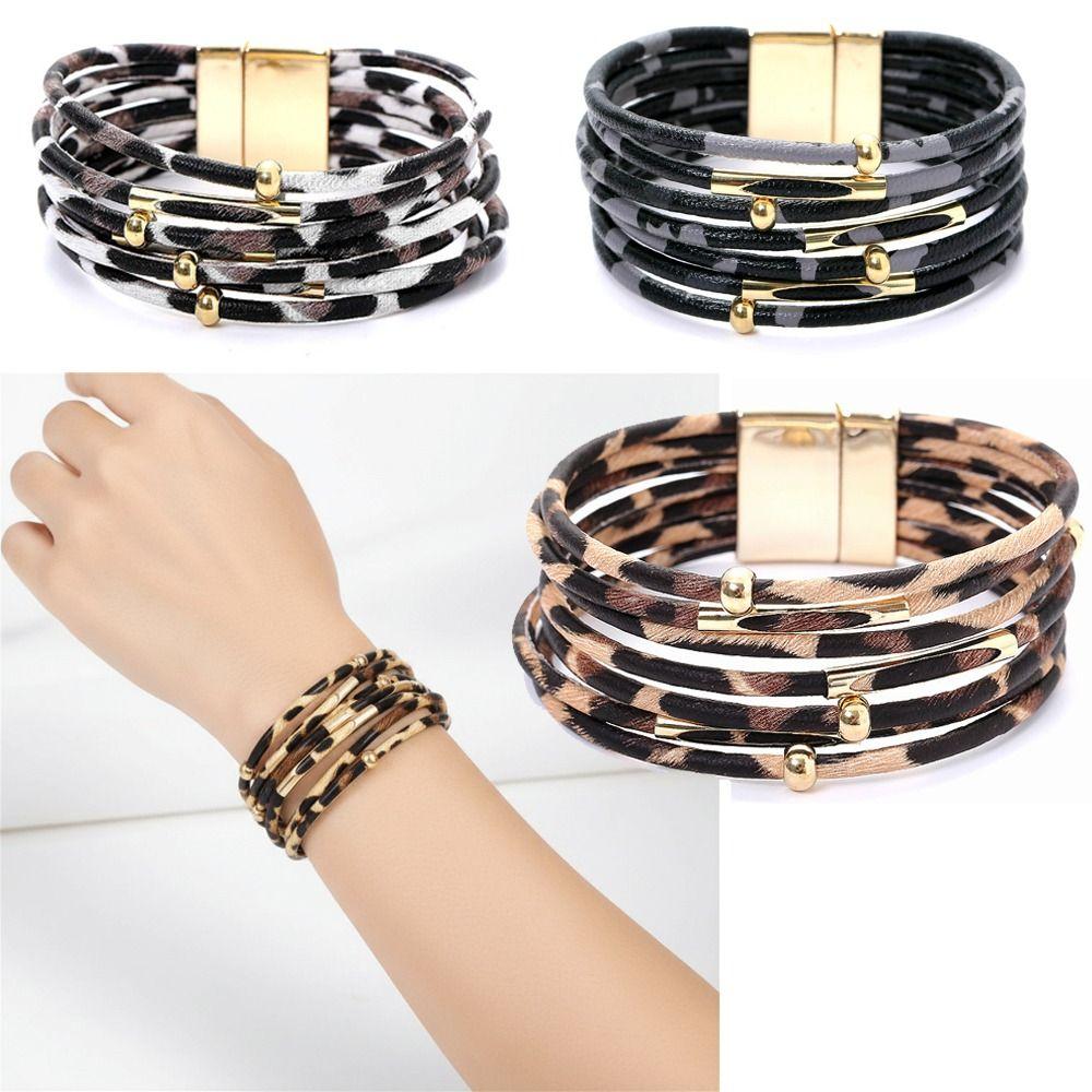 Wrap Style Magnetic Clasp Bracelet Jewelry Accessories Bracelets & Bangles  Women Fashion
