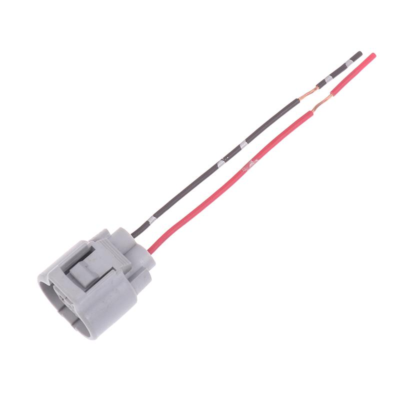 1 stk. 2-pins hun/han elektronisk blæserstik Auto-stik Med ledning 176146-6 176143-6