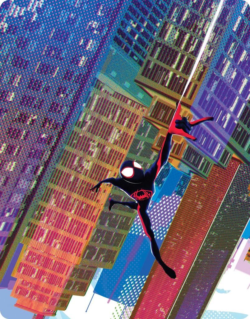 Across the Premium Steelbook Edition 4K ULTRA HD Set ULTRA HD Spider-Man Spider-Verse & Blu-ray (Limited Edition) [4K + Blu-ray] [Steelbook]